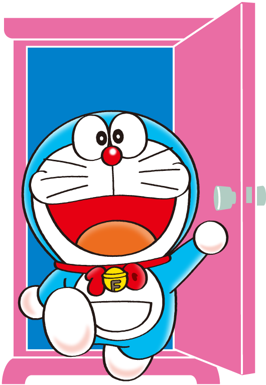 ドアから出てくるドラえもん